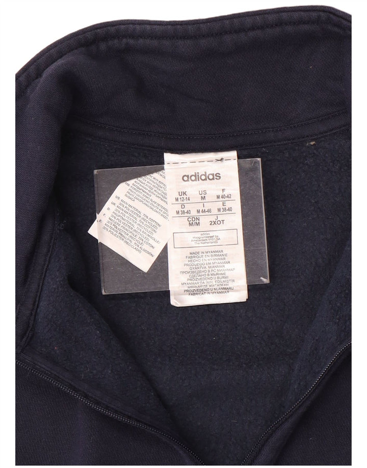 Damen-Sweatshirt mit Reißverschluss am Hals, UK 12/14, Größe M