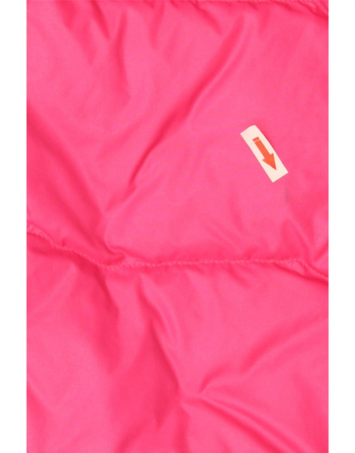 Puma Damen Wattierte Weste UK 10 Small Pink Nylon