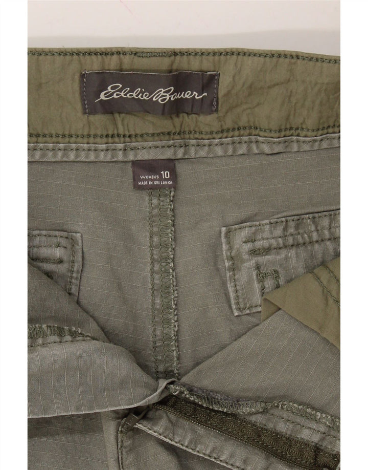 EDDIE BAUER Womens Cargo Shorts US 10 Large W32 Khaki Cotton Vintage Eddie Bauer and Second-Hand Eddie Bauer from Messina Hembry 