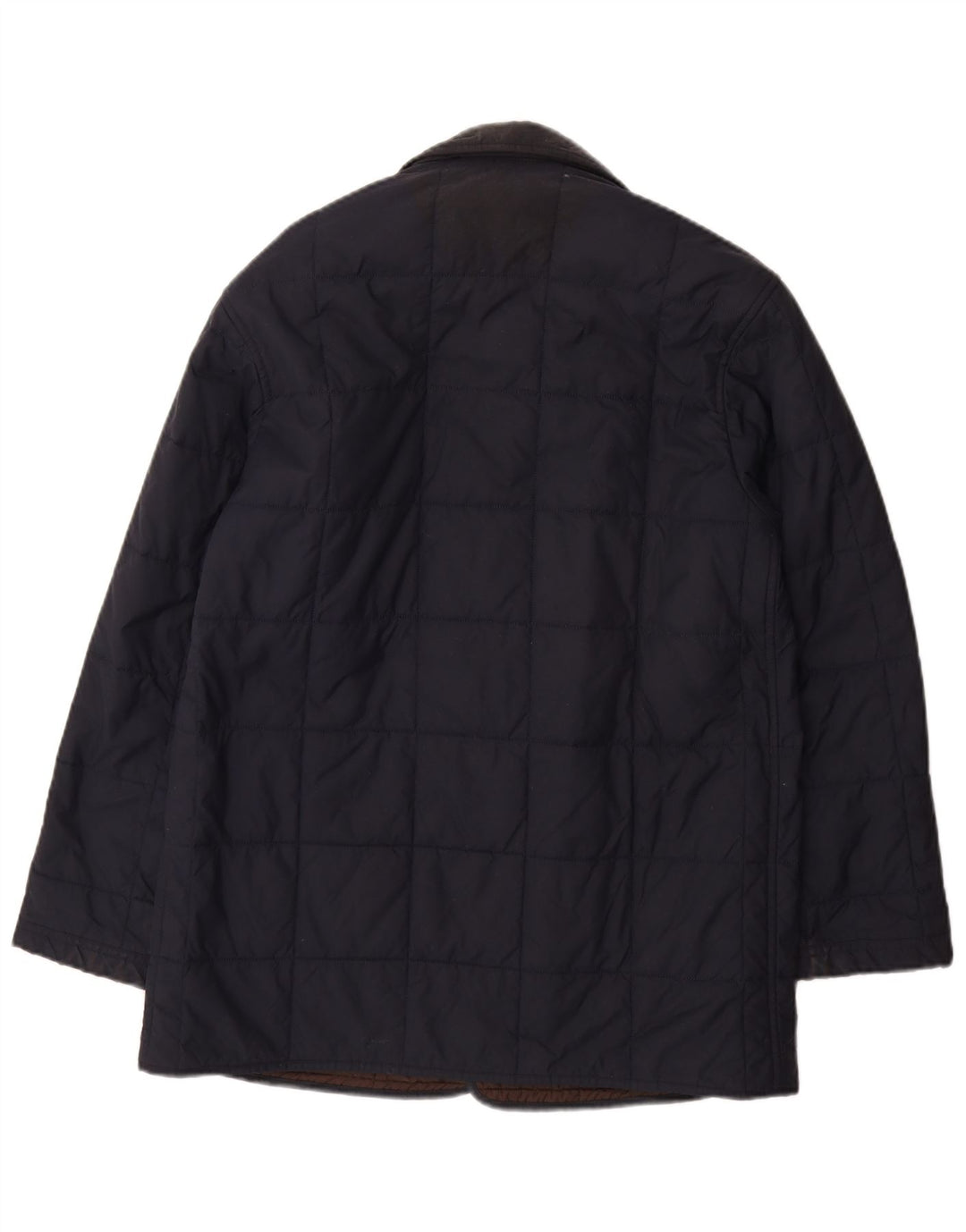 Fay Herren Wattierte Jacke UK 36 Small Marineblau