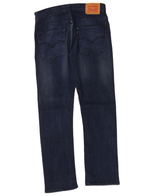 Levi's Girls 511 Slim Jeans 15-16 Years W28 L28 Navy Blue Cotton