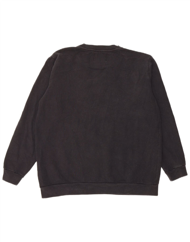 Calvin Klein Jeans Herren-Sweatshirt mit Grafik, mittelschwarze Baumwolle