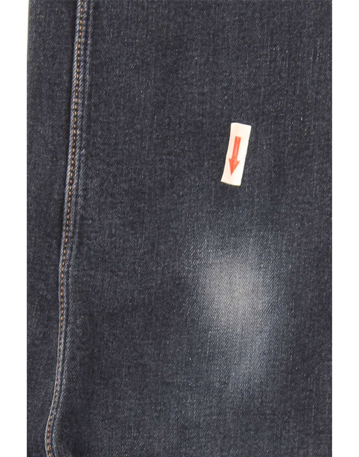Volcom Herren Vorta Slim Straight Jeans W32 L31 Marineblau Baumwolle