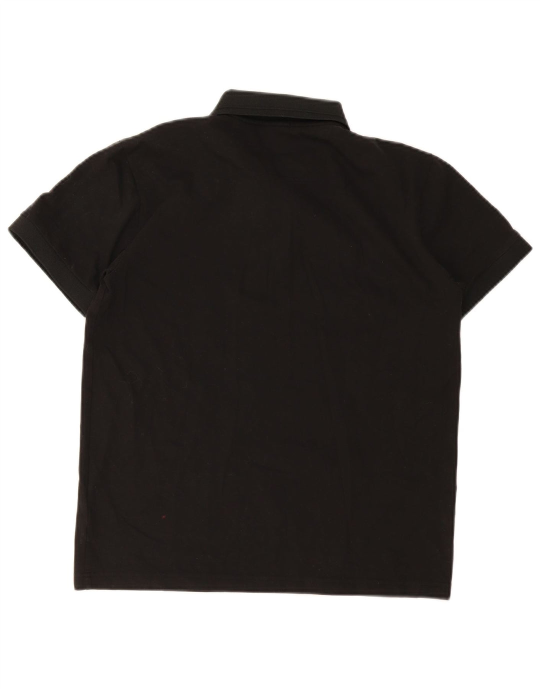 Hugo Boss Herren-Stretch-Poloshirt, große schwarze Baumwolle