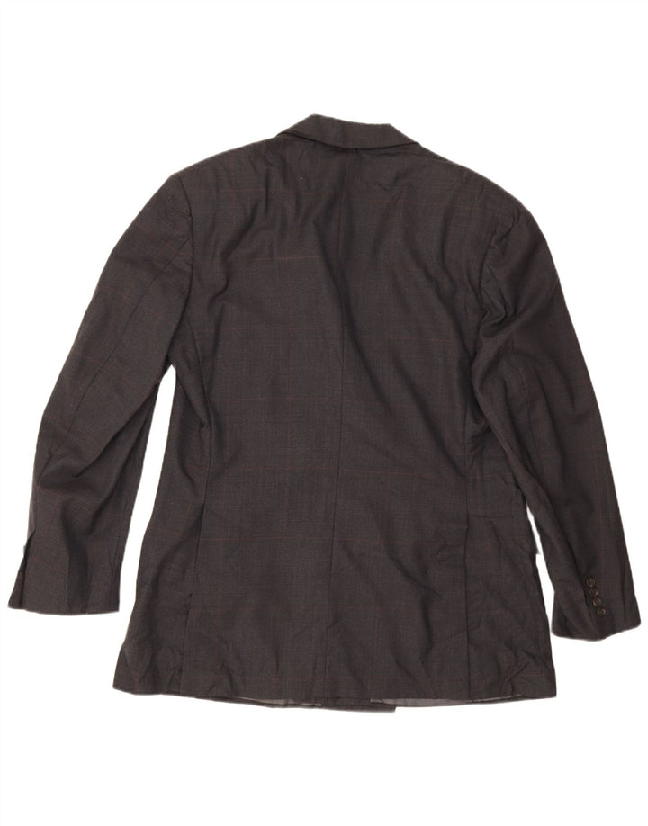 Polo Ralph Lauren Herren-Blazer, zweireihig, Gr. 40, groß, grau kariert