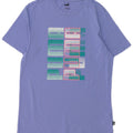 Puma Herren Grafik T-Shirt Top Small Lila Baumwolle