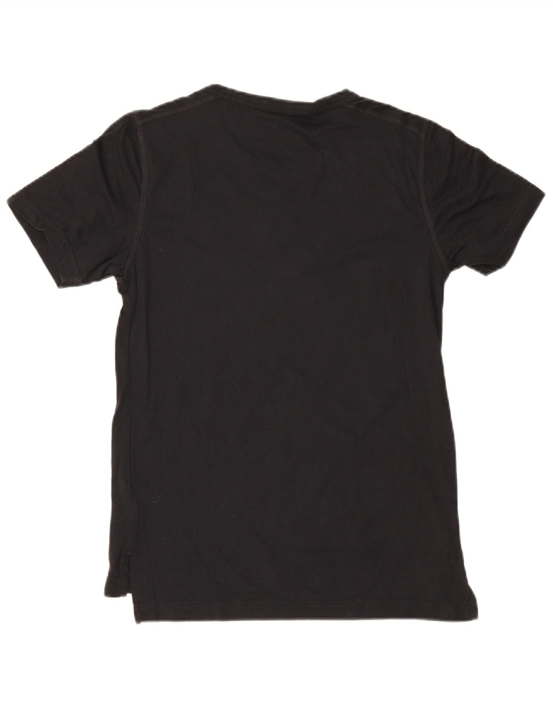 Reebok Herren T-Shirt Top Small Schwarz Baumwolle