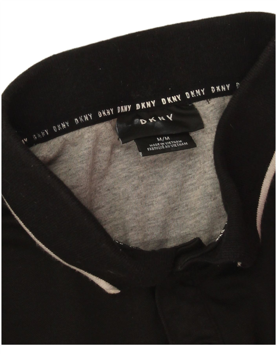 Dkny Herren Poloshirt Mittelschwarze Baumwolle