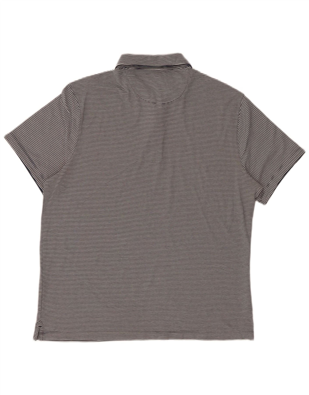 MICHAEL KORS Herren-Poloshirt, groß, marineblau, Nadelstreifen