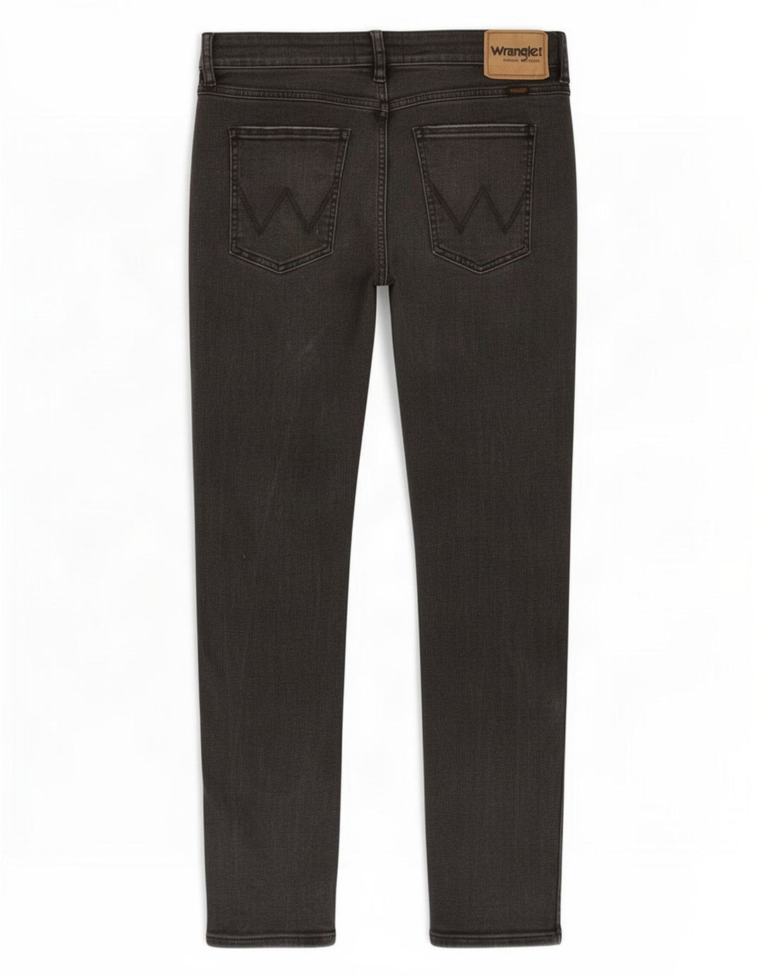 Wrangler Herren Distressed Slim Jeans W34 L29 Graue Baumwolle