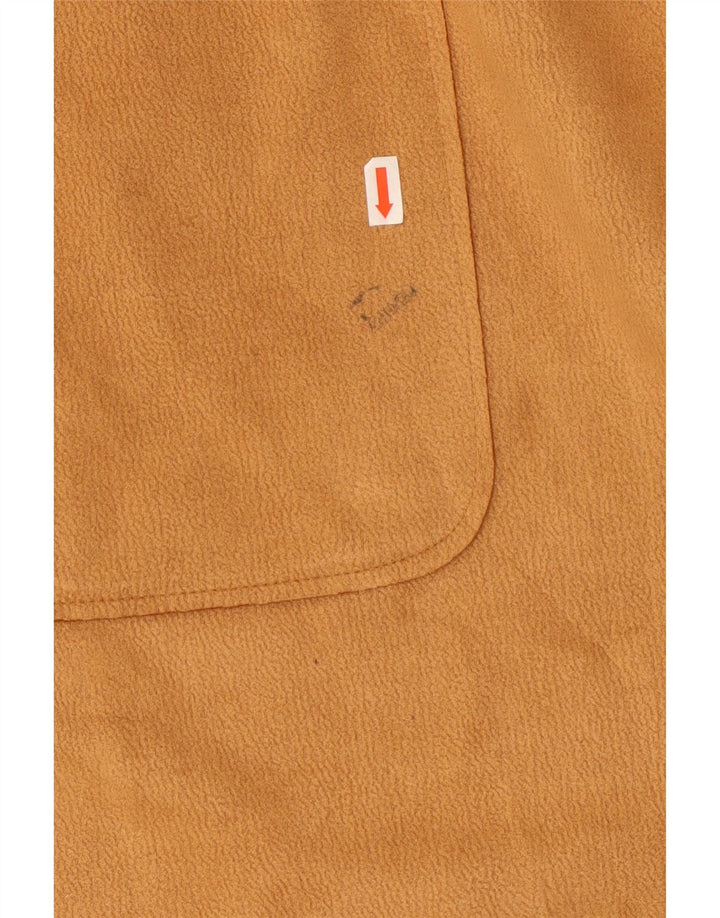 Zara Damen Longline-Cardigan-Pullover UK 16 Large Braun Polyester