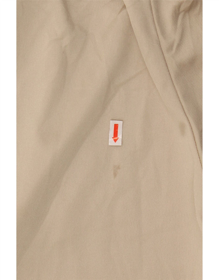 ADIDAS Damen Trainingshose UK 4/6 XS Beige Polyester