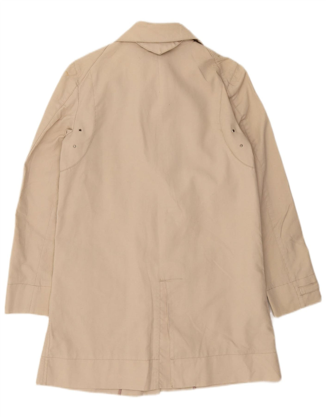 Zara Damen Trenchcoat UK 12 Mittelbeige Baumwolle
