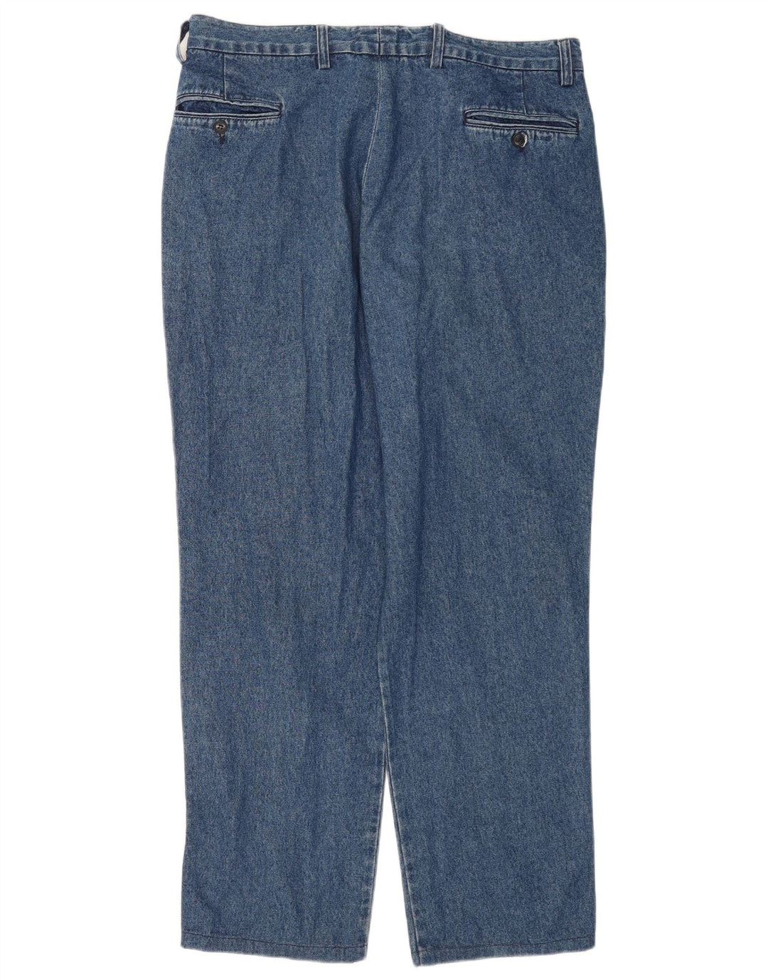 Valentino Damen Straight Jeans W36 L31 Blaue Baumwolle