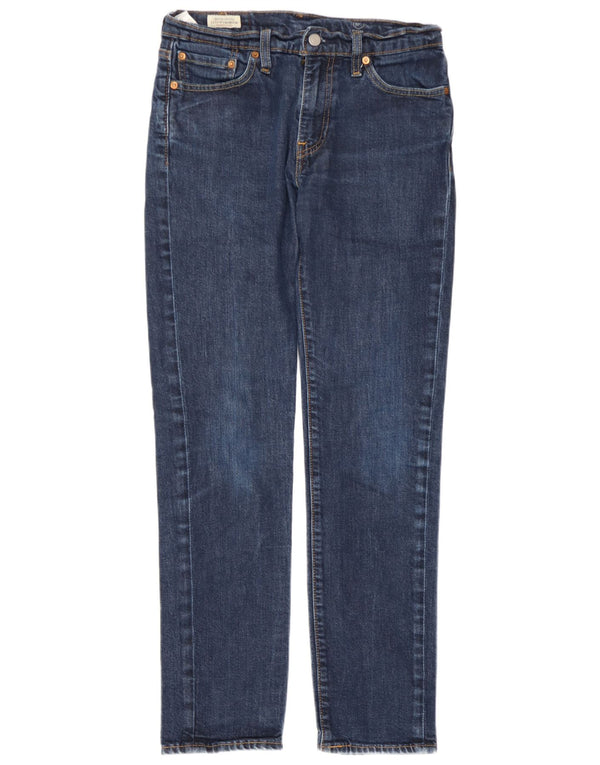 Levi's Damen 511 Slim Jeans W30 L32 Blaue Baumwolle