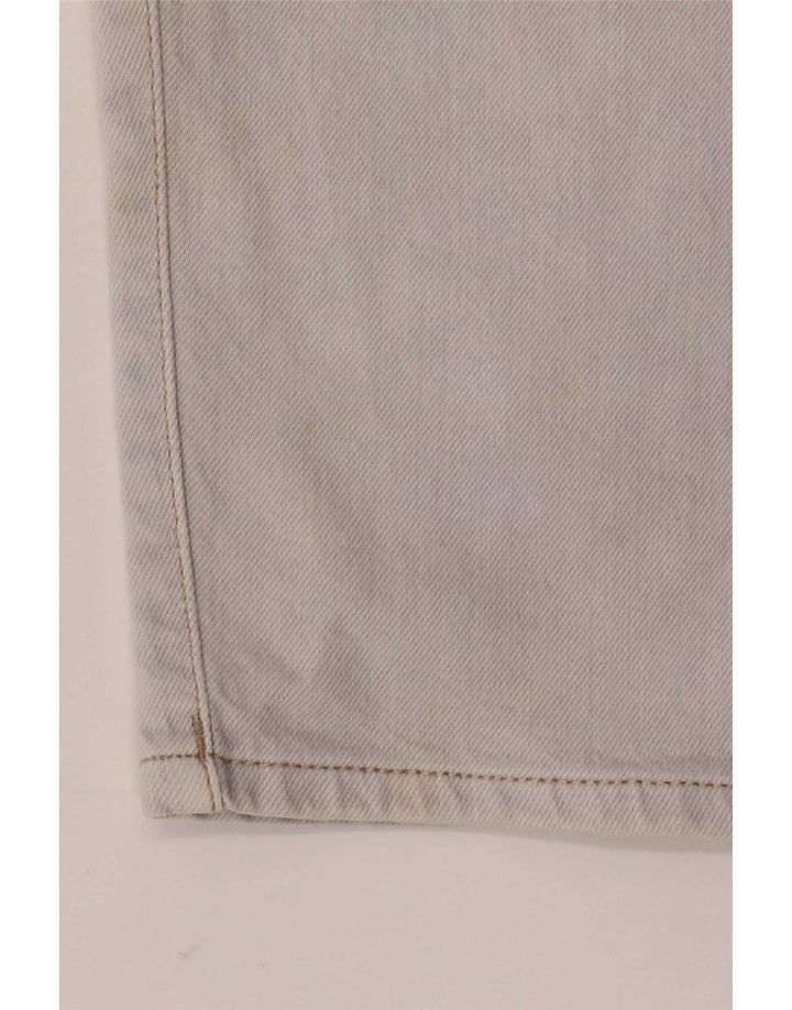 Zara Herren Jeansshorts EU 38 Small W30 Graue Baumwolle