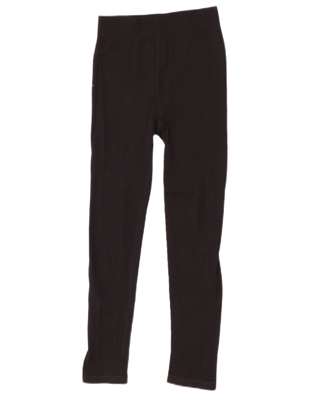 Zara Damen Leggings UK 14 Medium Schwarz