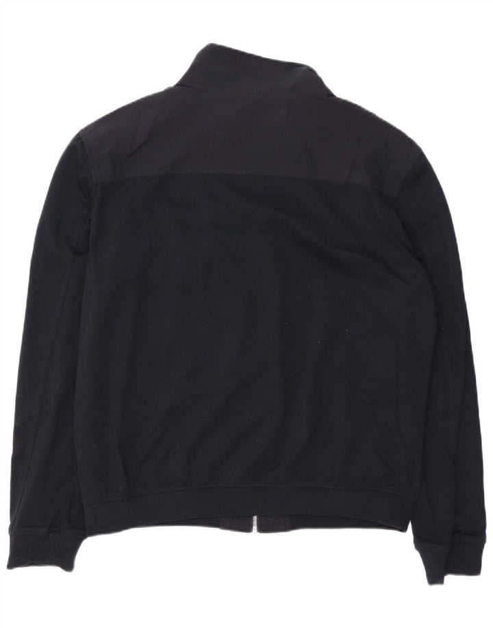 Zara Herren Bomberjacke UK 42 XL Schwarz Polyester