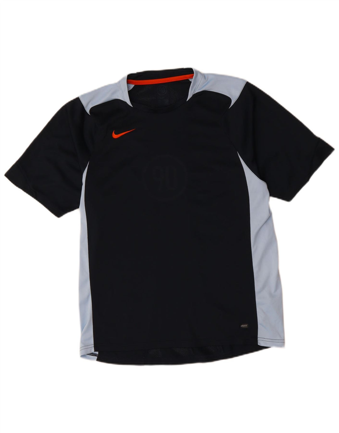 NIKE Herren-T-Shirt mit Grafik, Mittelschwarz, Farbblock