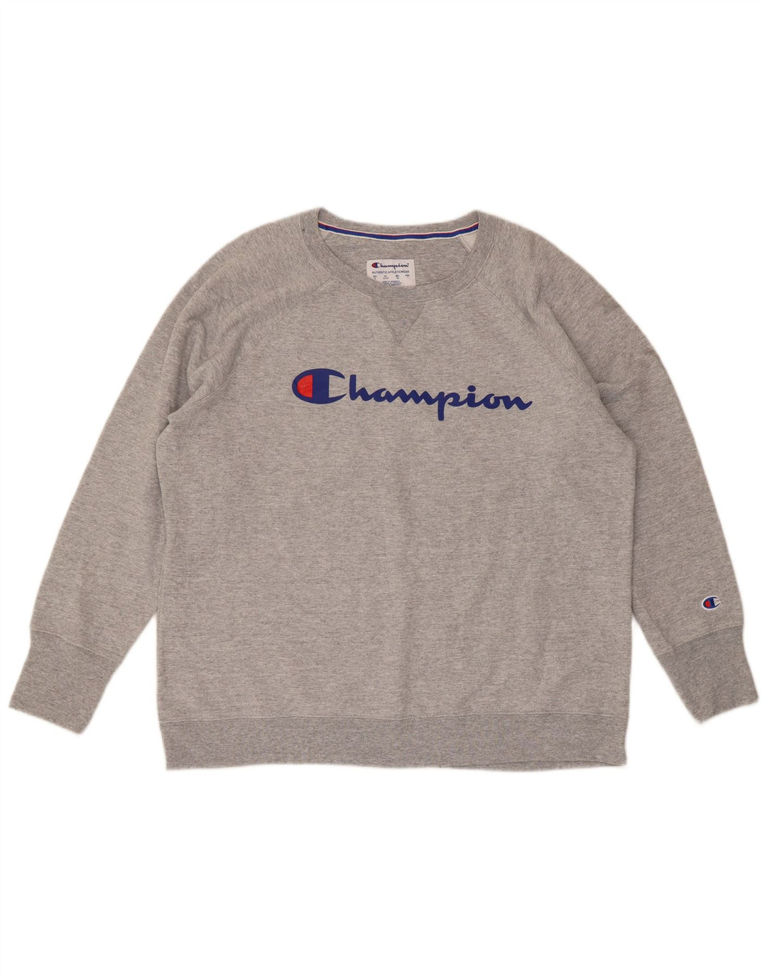 Champion Herren-Sweatshirt mit Grafik, XL, grau, Polyester