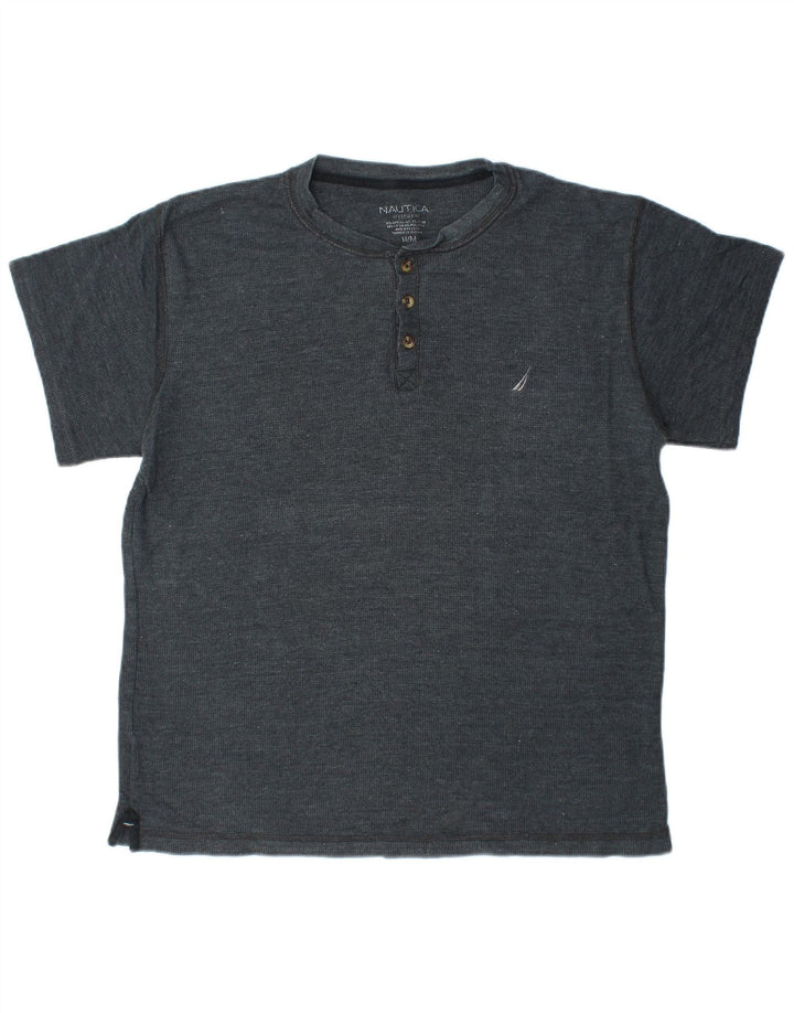 Nautica Herren-T-Shirt-Oberteil, mittelgroß, marineblau, Baumwolle