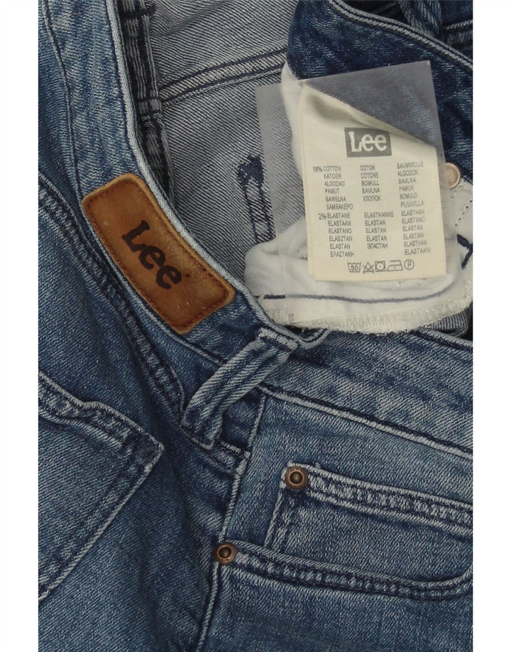Lee Damen Elly Slim Jeans W30 L31 Blaue Baumwolle
