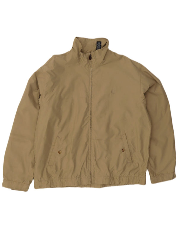 Chaps Herren Bomberjacke UK 42 XL Beige Polyester