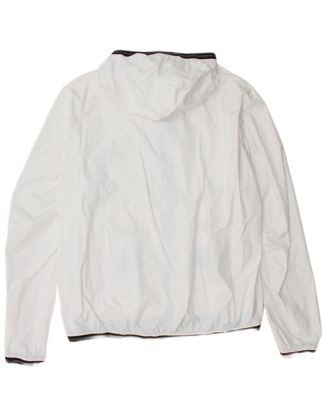 BLAUER Damen Regenjacke mit Kapuze UK 20 2XL Weiß Polyamid