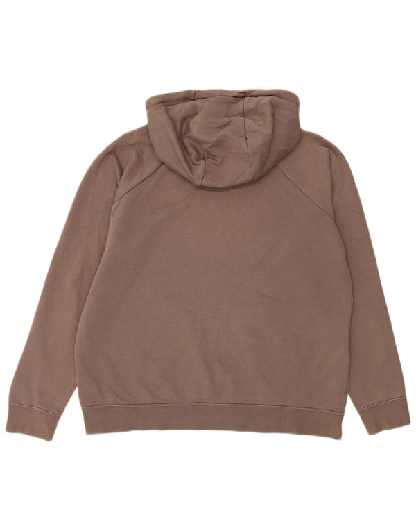 Nike Herren Kapuzenpullover, groß, braune Baumwolle