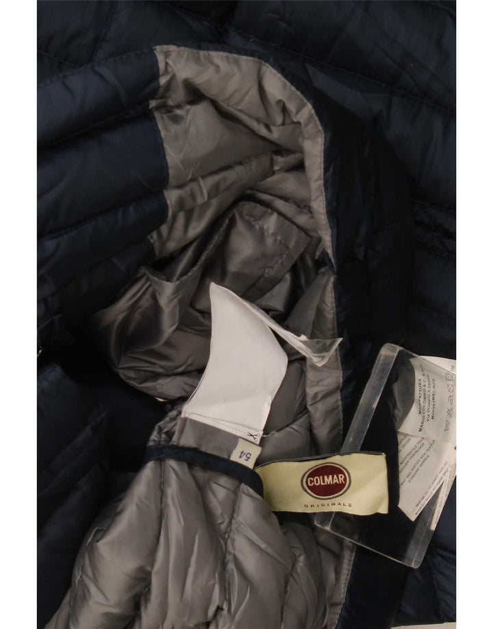 Colmar Herren Wattierte Jacke IT 54 Large Marineblau Polyester