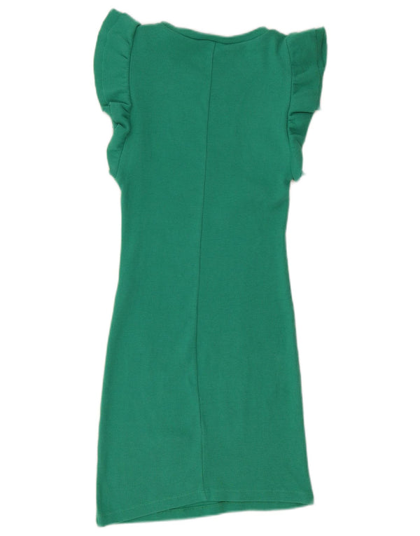 Zara Damen figurbetontes Kleid UK 8 Small Grün
