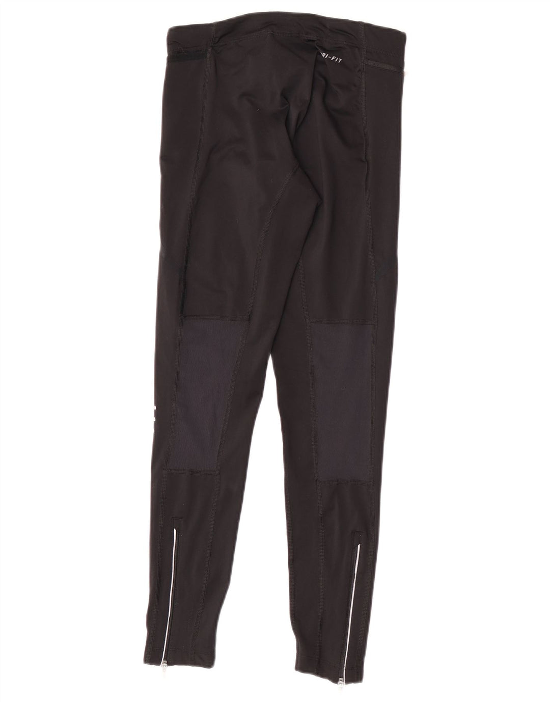Nike Damen Dri Fit Leggings UK 6 XS Schwarz Colourblock Polyester