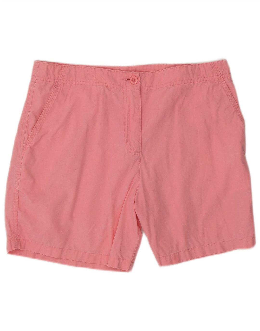 Marks & Spencer Freizeitshorts für Damen UK 12 Medium W32 Rosa Baumwolle