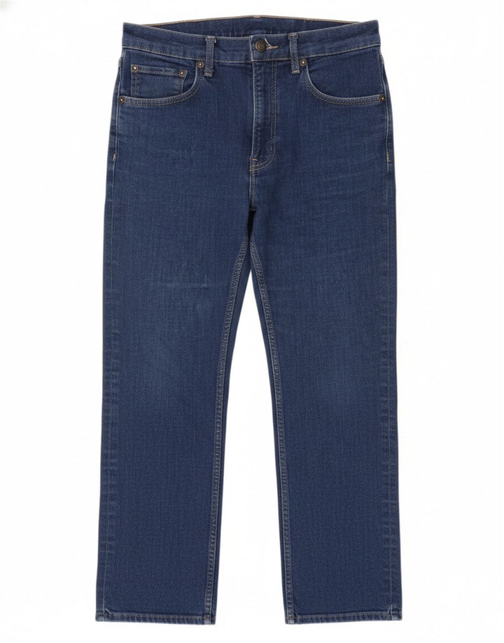 Kurze Jeans von Zara für Damen, EU 40, mittelgroß, W30, L25, Blau