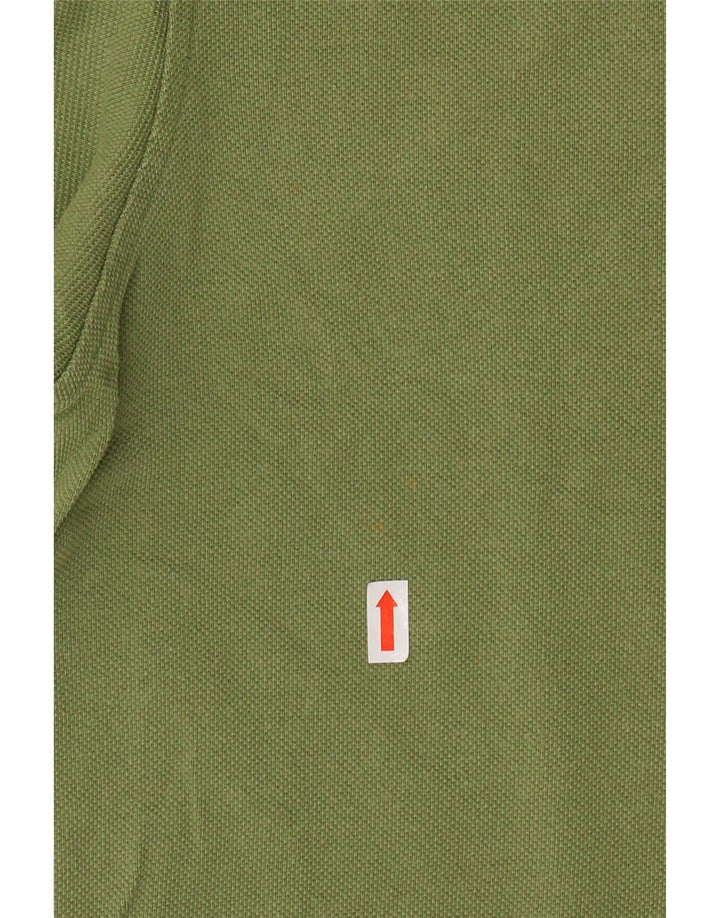 TOMMY HILFIGER Herren Poloshirt Große grüne Baumwolle