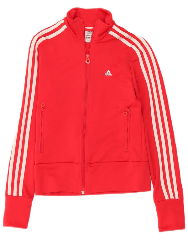 Adidas Damen Trainingsanzug Top Jacke UK 8 Small Pink