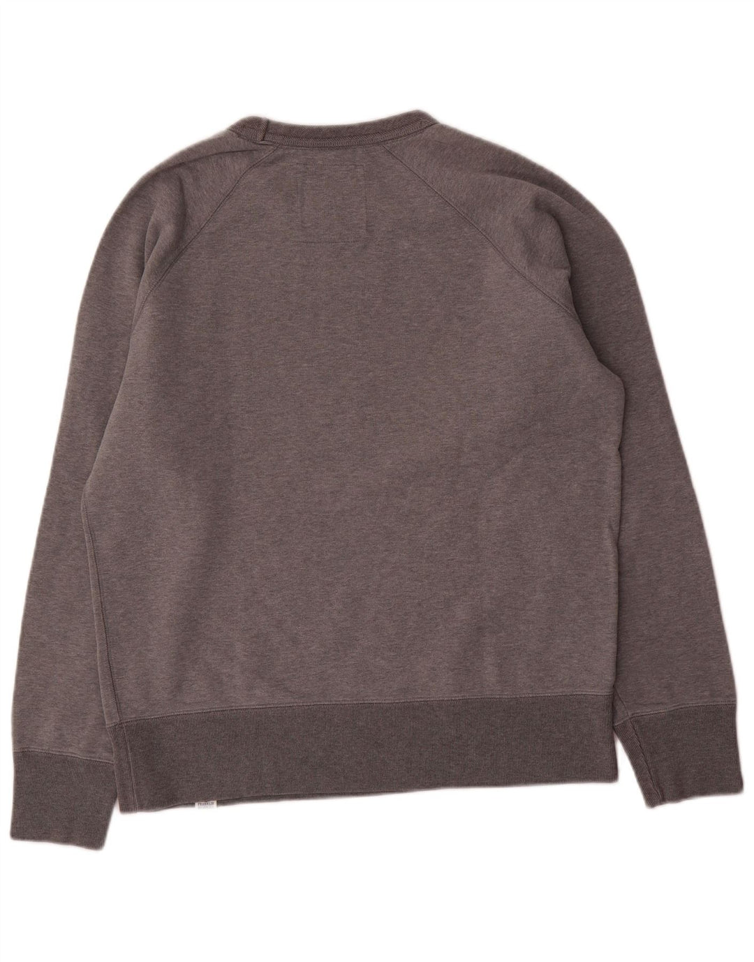 Franklin & Marshall Herren-Sweatshirt-Pullover, groß, grau gefleckt