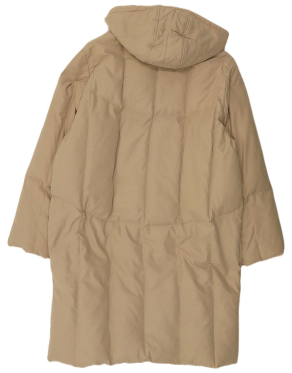 Invicta Damen-Kapuzen-Übergröße, gepolsterter Mantel, UK 18, XL, Beige, Polyester