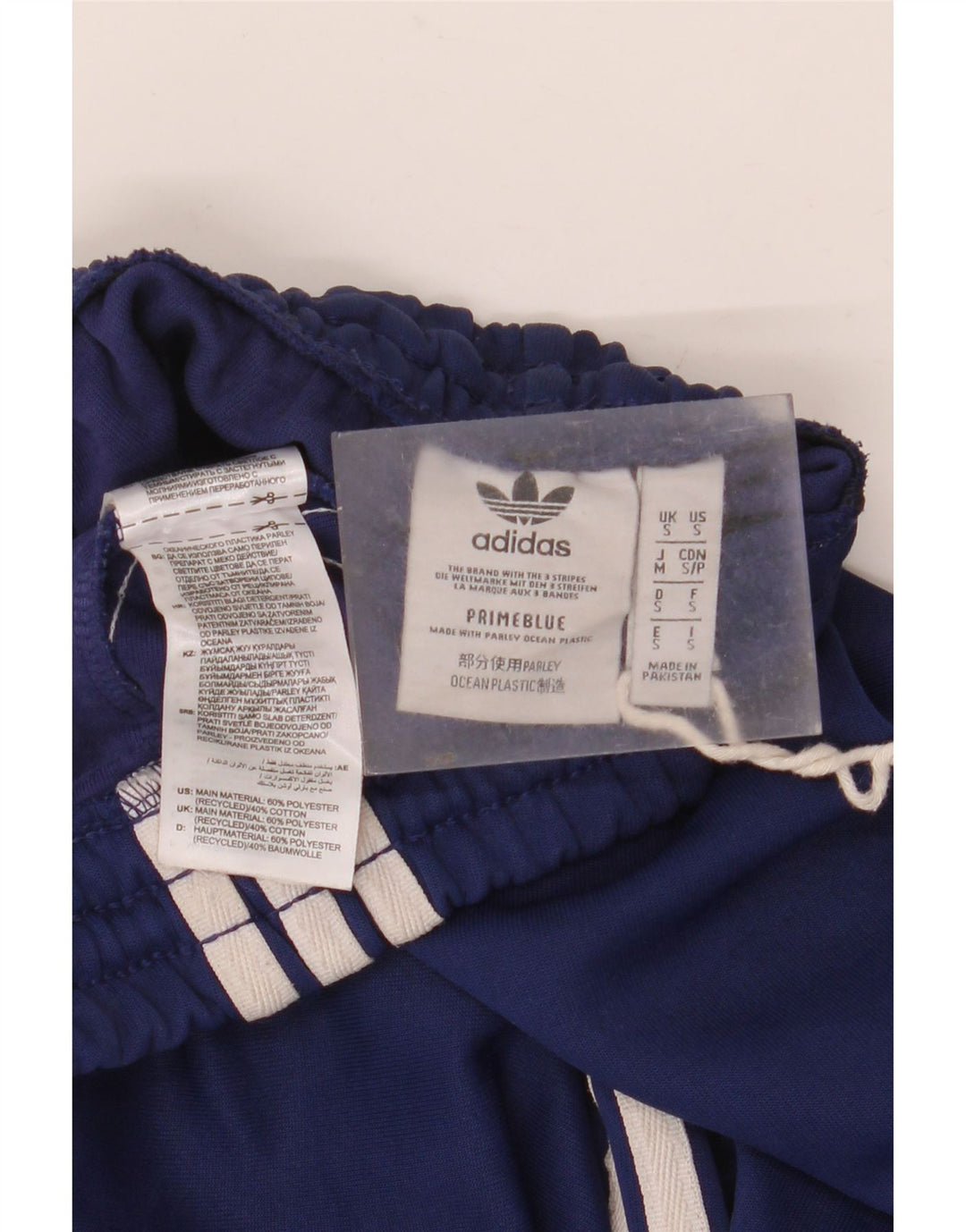 Adidas Herren-Trainingshose, Joggers, mittleres Marineblau, Polyester