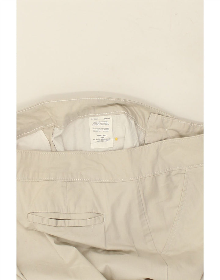LEE Womens Riders Straight Casual Trousers US 14 XL W36 L28 Grey Cotton | Vintage Lee | Thrift | Second-Hand Lee | Used Clothing | Messina Hembry 