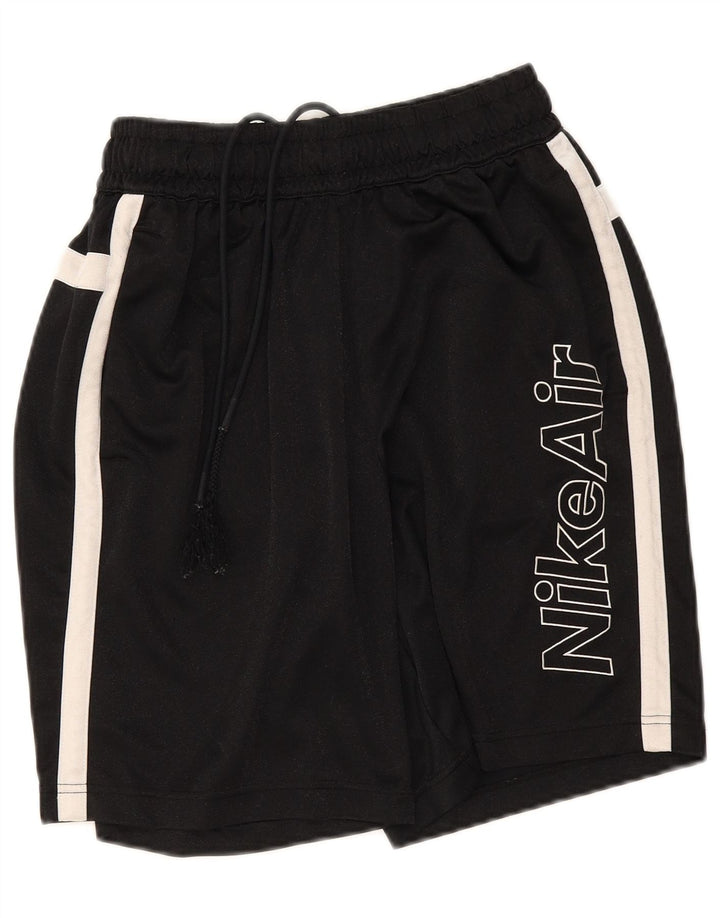 Nike Herren-Sportshorts mit Grafik, Mittelschwarzes Farbblock-Polyester