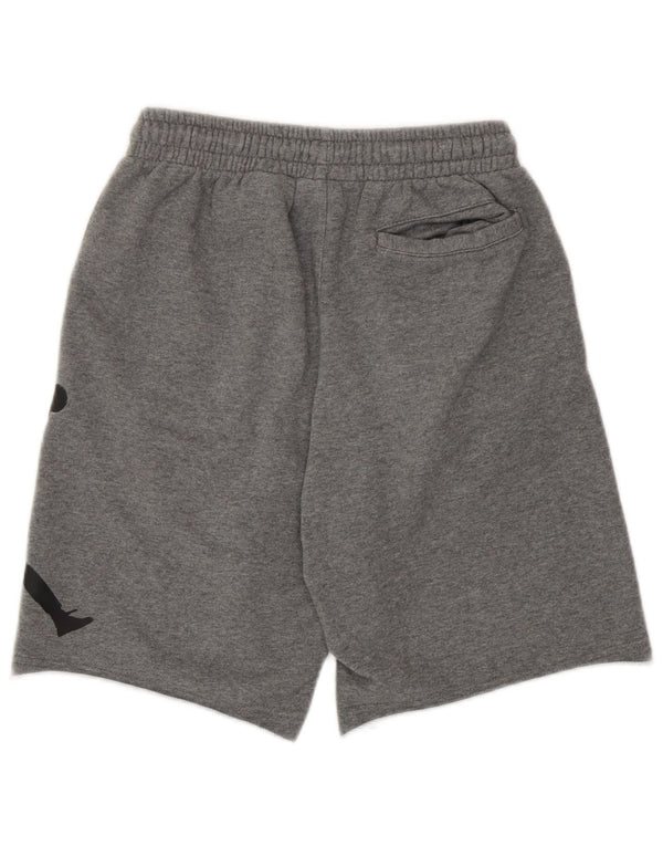 Jordan Jungen-Sportshorts mit Grafik, 12–13 Jahre, groß, graue Baumwolle