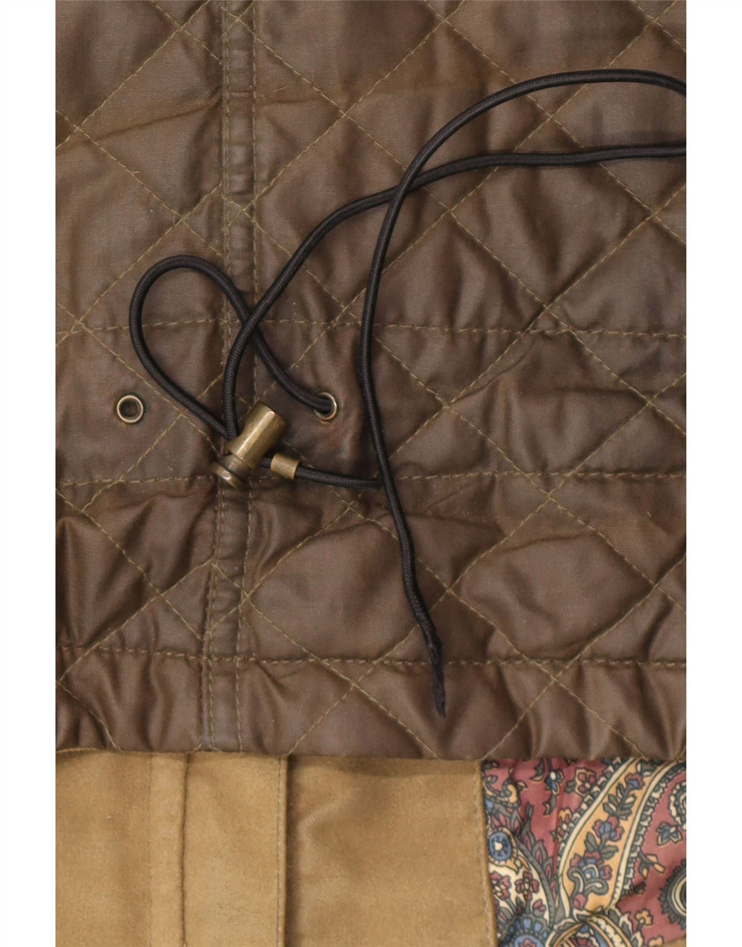 Belstaff Damenjacke aus gewachster Baumwolle IT 44 Medium Khaki Cotton