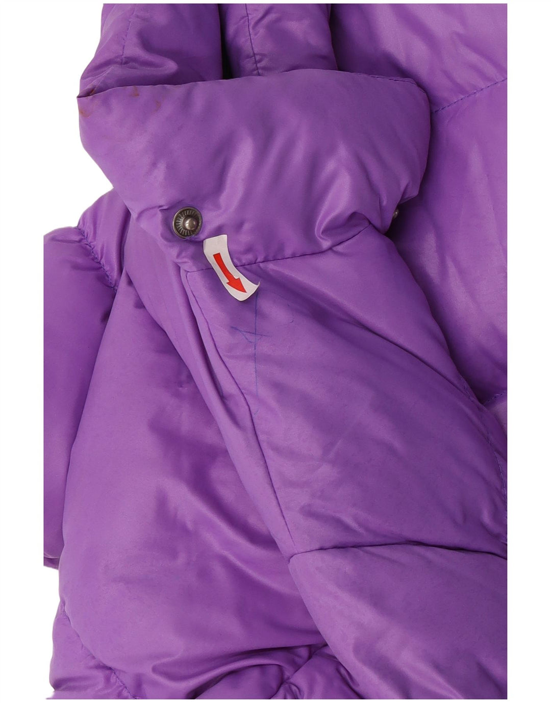 Woolrich Wattierte Jacke für Mädchen, 11–12 Jahre, lila Nylon