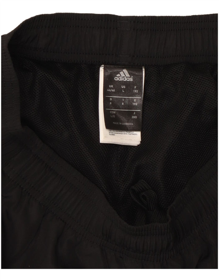 ADIDAS Herren Climalite Trainingshose UK 44/46 Large Schwarz Polyester