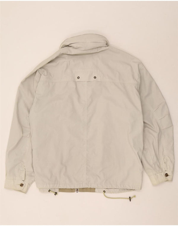 Vintage Herren Utility Jacke UK 42 XL Beige Baumwolle