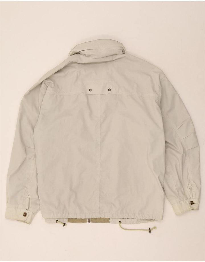 Vintage Herren Utility Jacke UK 42 XL Beige Baumwolle