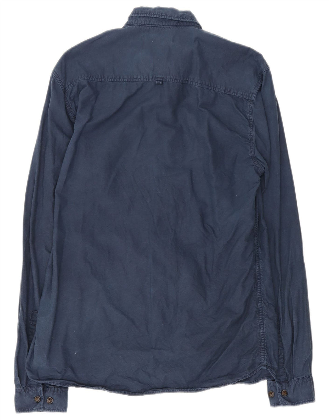 Jack & Jones Herrenhemd, groß, marineblau, Baumwolle