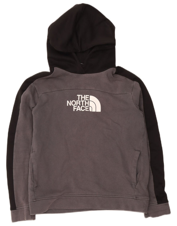 The North Face Jungen-Pullover mit grafischem Kapuzenpullover, 14–15 Jahre, XL, Grau, Farbblock