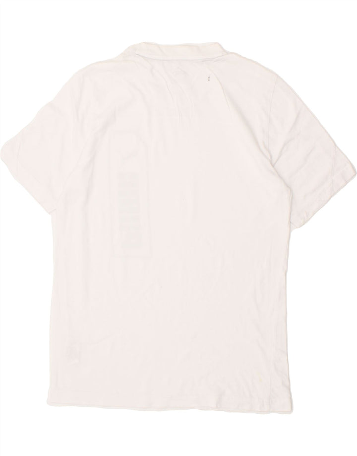 PUMA Mens Graphic T-Shirt Top Small White Cotton Vintage Puma and Second-Hand Puma from Messina Hembry 